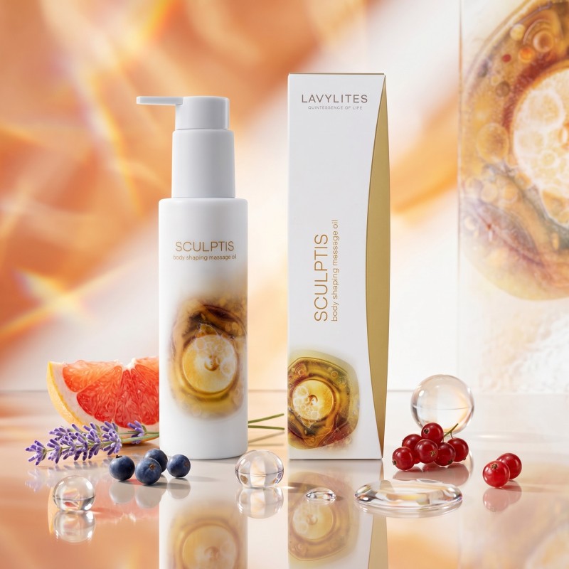 SCULPTIS - Masážní olej pro tvarování postavy s extraktem z acmelly a grapefruitovým olejem - 100 ml