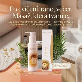 SCULPTIS - Masážní olej pro tvarování postavy s extraktem z acmelly a grapefruitovým olejem - 100 ml