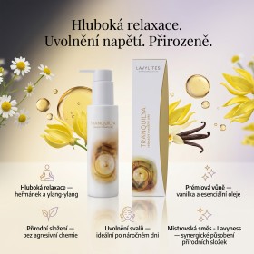 TRANQUILYA — Relaxační masážní olej s levandulí a mandarinkou - 100 ml