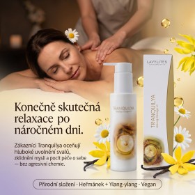 TRANQUILYA — Relaxační masážní olej s levandulí a mandarinkou - 100 ml