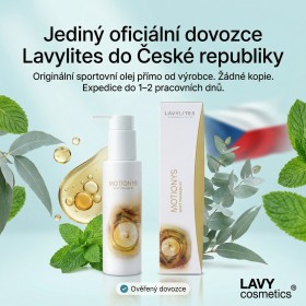 MOTIONYS - Sportovní masážní olej s mátou peprnou a eukalyptem - 100 ml
