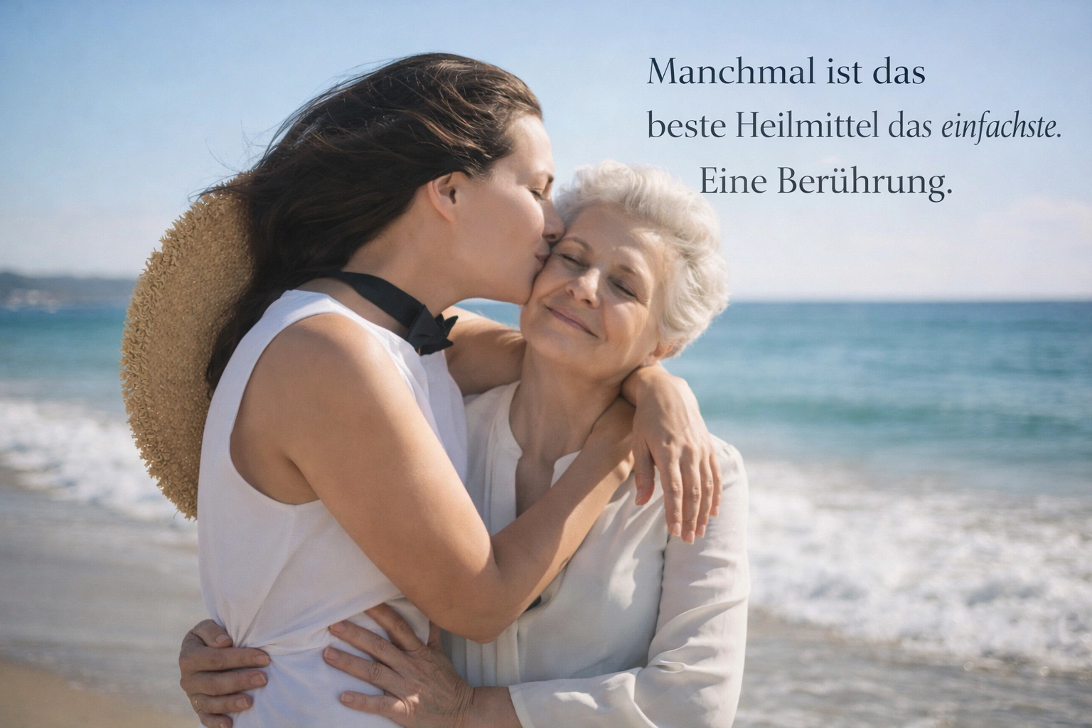 Die menschliche Berührung als natürlicher Weg zur Senkung von Cortisol
