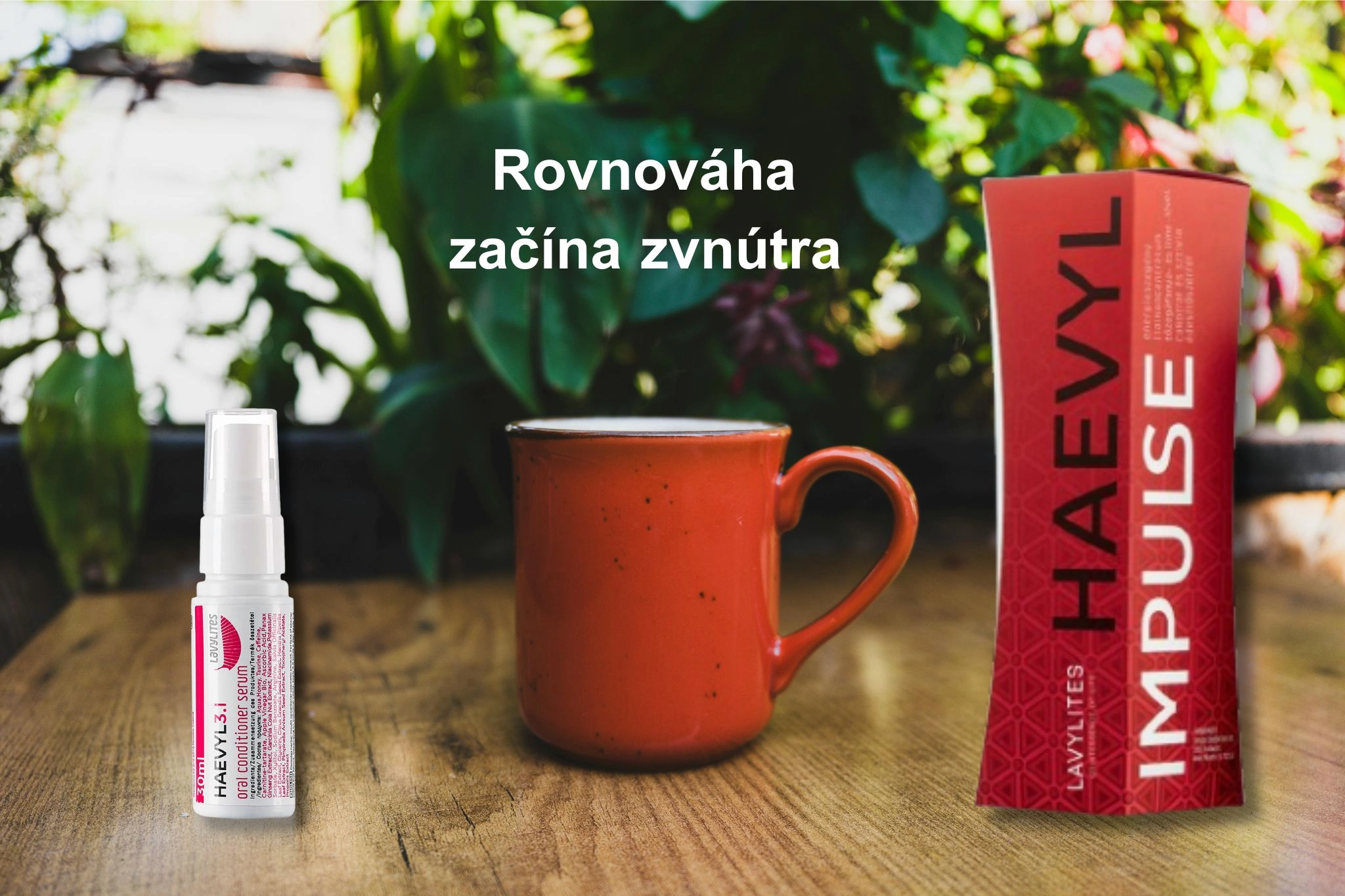 Haevyl 3.I a Haevyl Impulse od LAVYcosmetics – prírodné produkty na podporu nervového systému, imunity a trávenia