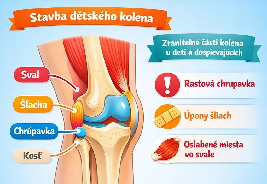Anatómia dětského kolena